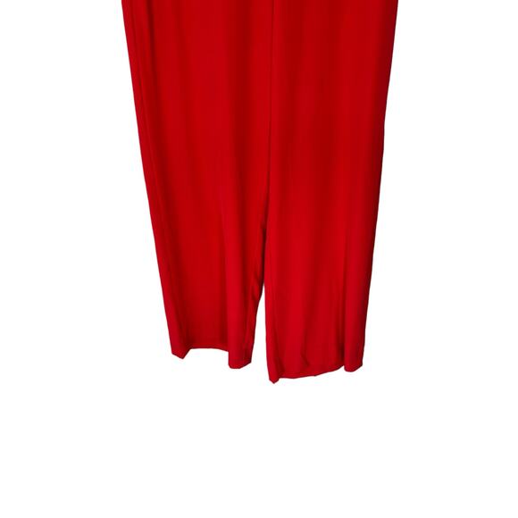 New with Tags Summersalt Red Lava The Perfect Wide Leg Pant Size Medium - Picture 7 of 16